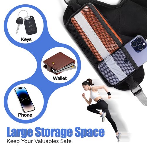 Weighted Vest Women Men - Adjustable Weighted Vest Woman with 6 Ironsand Weights, 4-10lb/11-20lb/21-32lb Vest for Walking, Running, Fitness, Strength Training, Workouts(11-20lb)