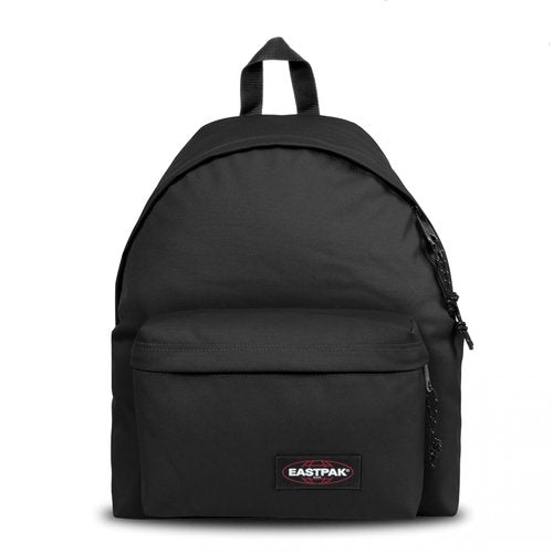 EASTPAK Padded Pak'r – 24L Commuter Travel Backpack with Front Pocket, Water-Resistant, Vegan Materials & Adjustable Straps, Black