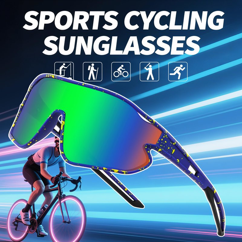 YuJian 2PACK Kids Sports Sunglasses Youth Sunglasses Boys Girls Softball Baseball Sunglass Cycling Goggles