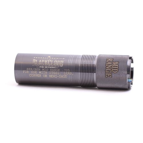 Carlson's Choke Tubes 12 Gauge Compatible for Beretta Benelli Mobil [ Long Range | 0.695 Diameter ] Titanium-Coated Steel | Black Cloud Waterfowl Choke Tube | Made in USA