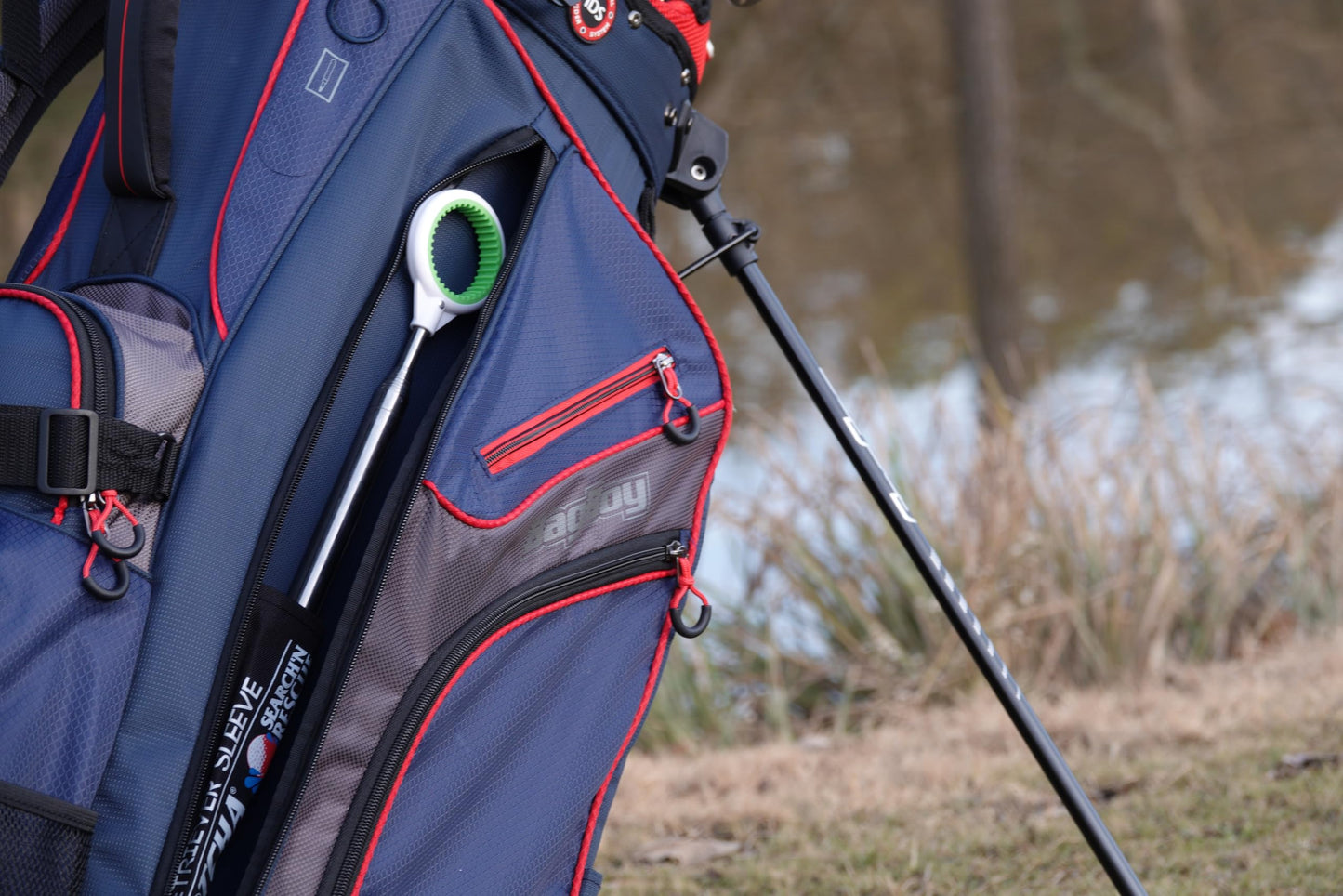 I Gotcha JAWZ Golf Ball Retriever, Green, 14' Reach (IG20204)