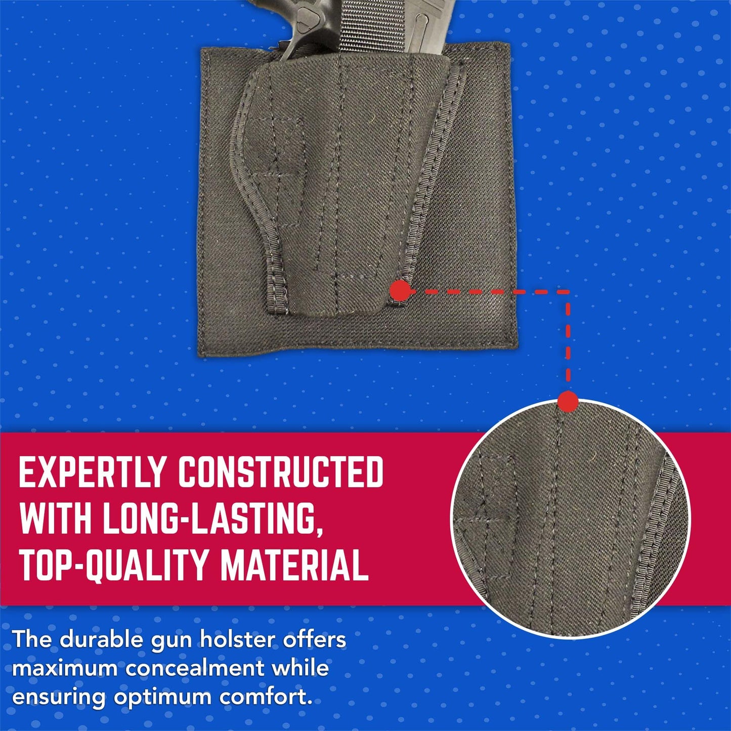 DeSantis Apache Ankle Holster - Compatible with the GLOCK 26/27/29/30/36/43, BRTA Nano, Sig P250/P320SC, S&W M&P CPT 9/40, Taurus PT111/140 G2 Mil/G2S/G2C, Walther PPS/M2/PK380- Right Hand Draw, Black