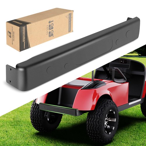 10L0L Golf Cart Rear Bumper for EZGO TXT Golf Carts, Replaces Parts 70939G01 71336G01 71515G01 71578G01 71943G01S