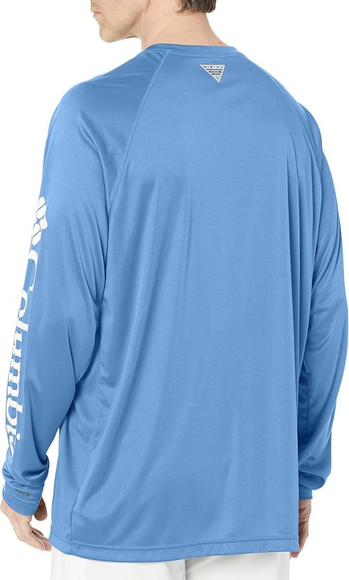 Columbia Men's PFG Terminal Tackle Long Sleeve Fishing Shirt - Lightweight & Quick-Dry Fabric
