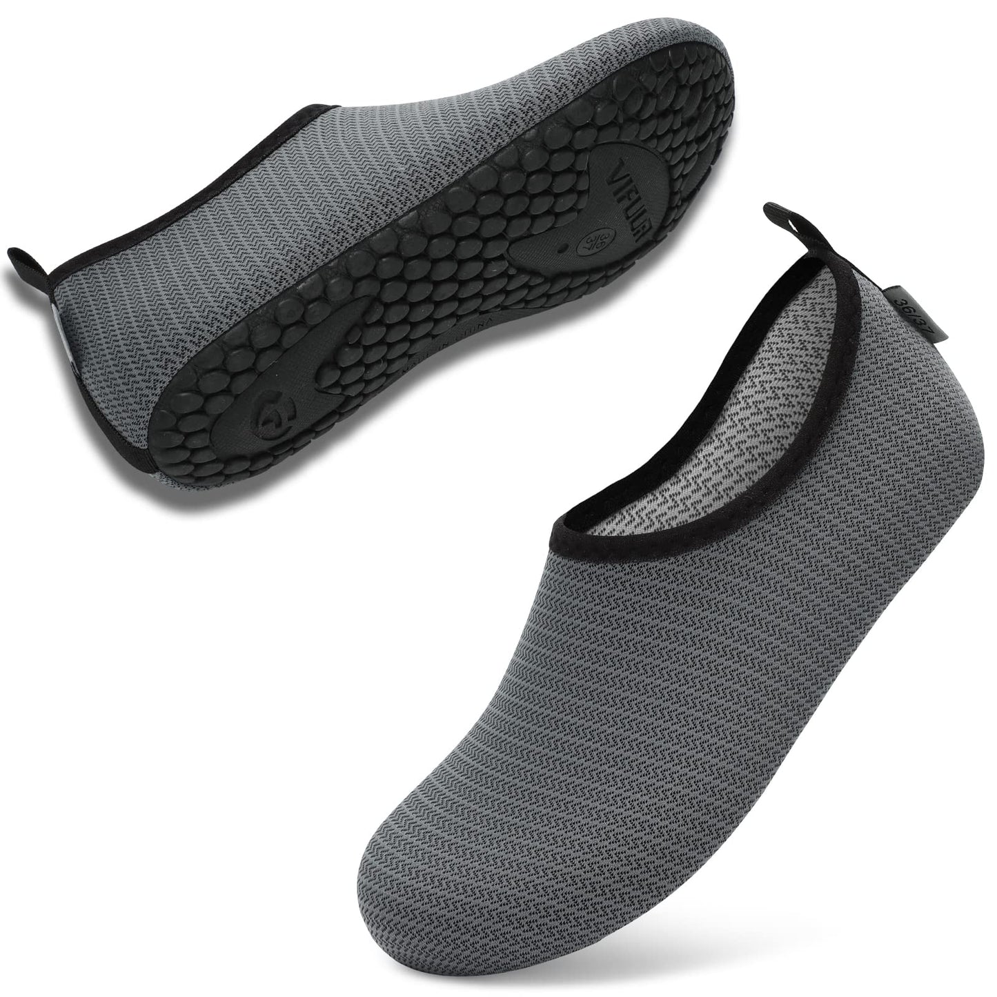VIFUUR Water Sports Unisex Shoes Darkgrey - 7.5-8.5 W US/ 6-7 M US (38-39)