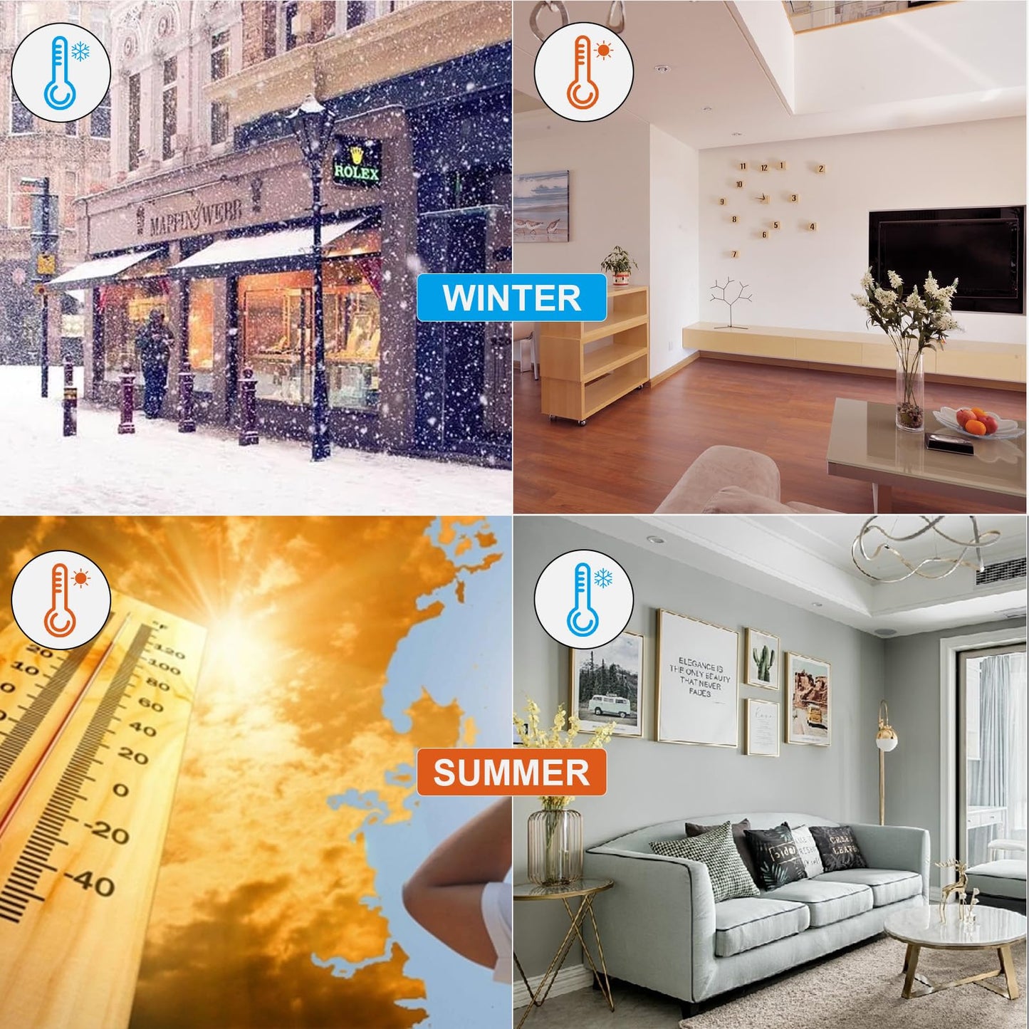 Elvone T-Shaped Door Draft Stopper, 1.37 in x 10 Ft Silicone Seal Strip for Windows Gaps, Weather Stripping Seal Strip Shower Sweep, Clear