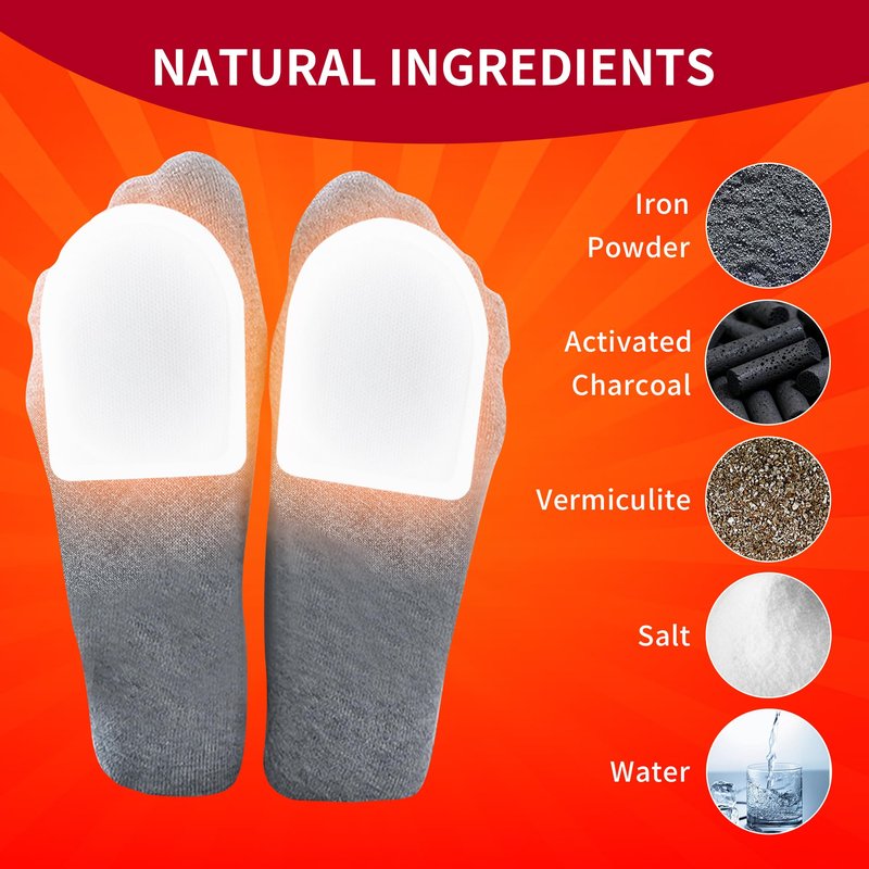 IFORY Toe Warmers - Long Lasting, Odorless, Air Activated Self-Adhesive Foot Warmer- Up to 8 Hours of Heat - 40 Pairs Feet Warmers- Ultra-Thin Disposable