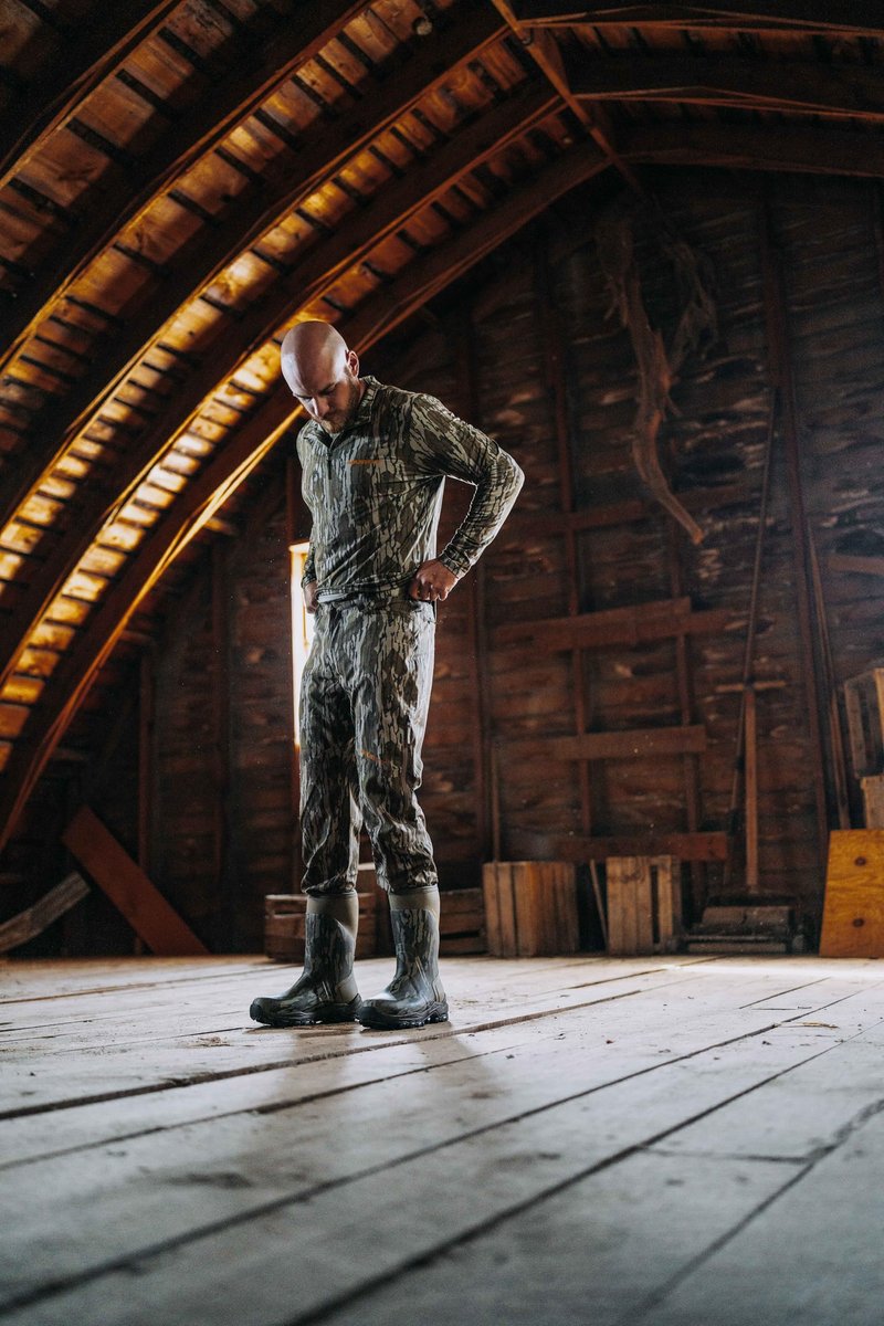 Muddy Outdoors Men's TRX Lightweight Pants Mossy Oak Bottomland Large