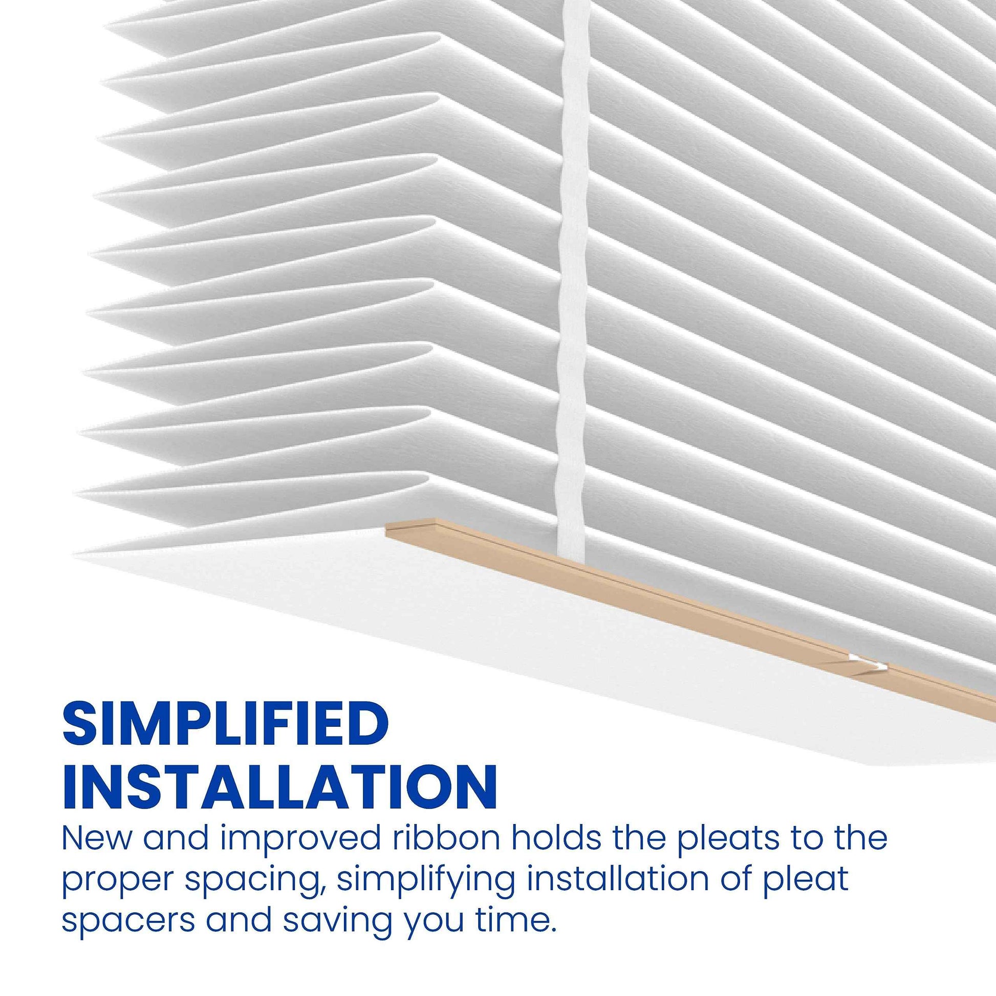 AprilAire 401 Replacement Furnace Filter for AprilAire 2400, Space-Gard 2400 Whole-House Air Purifiers - MERV 10, 16x25x6 Air Filter (Pack of 2)