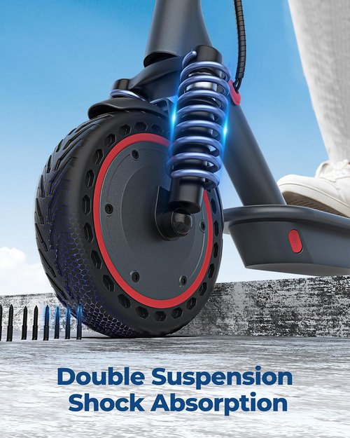 Electric Scooter - 350W/500W Motor, 19/22 MPH Speed, 8.5/10 Inch Tires | Folding E-Scooter with 23/31/16 Mile Range