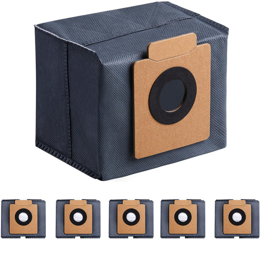 Dust Bags for eufy X10 Pro Omni Robot Vacuum & X8 Pro with Self-Empty Station, Large Capacaity, 6 Pack