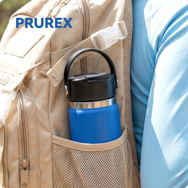 Prurex Flip Lids with Handle for Hydro Flask 12 16 20 32 40 64 oz Wide Mouth Bottles,Replacement Lids for 2.28"Wide Mouth Sport Bottles Water Bottle Accessories
