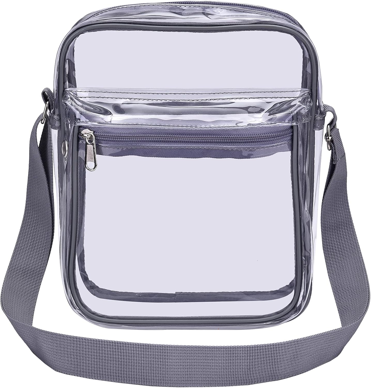 USPECLARE Clear Purse - Stadium Approved Clear Messenger Bag for Men & Women | Durable & Stylish