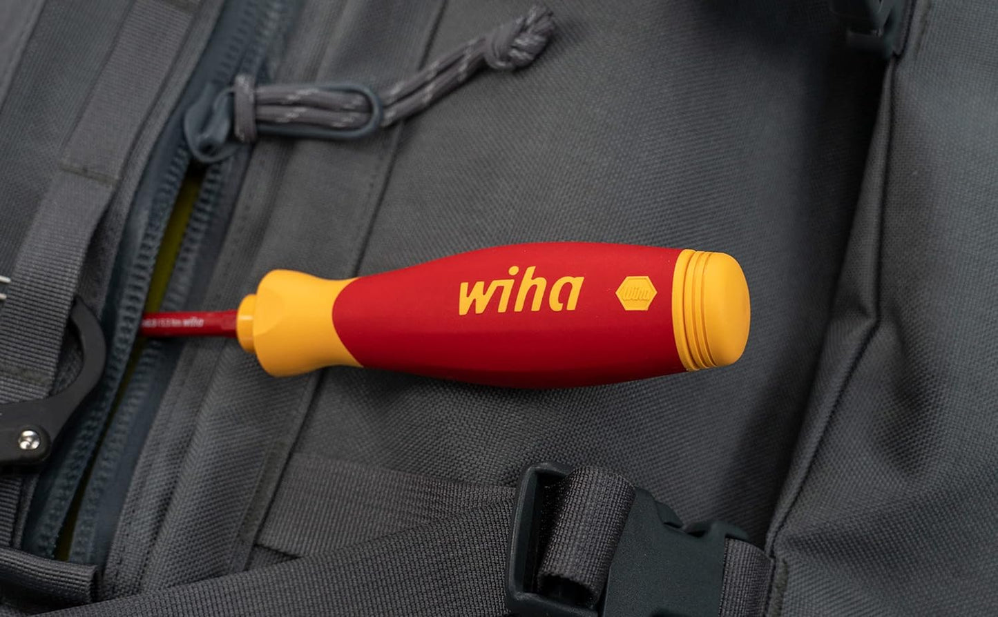 Wiha 6-Piece Insulated SlimLine PocketMax Multi-Driver Set for Safe Electrical Work