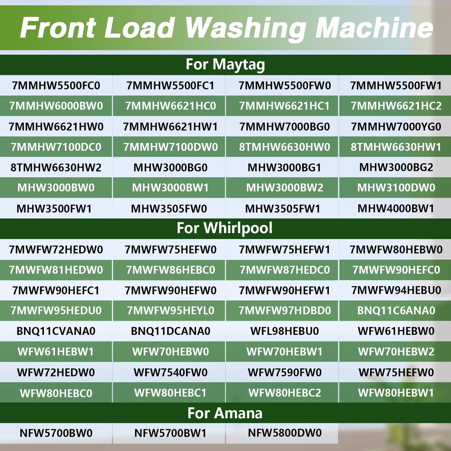 RUHUALIFE Dryer Washer Door Hinge with 4 Pin Caps Front Loader Dryer and Washer Door Hinge Compatible with Whirlpool Amana Maytag Crosley Replace#: W10208415 W10208414 W10208398