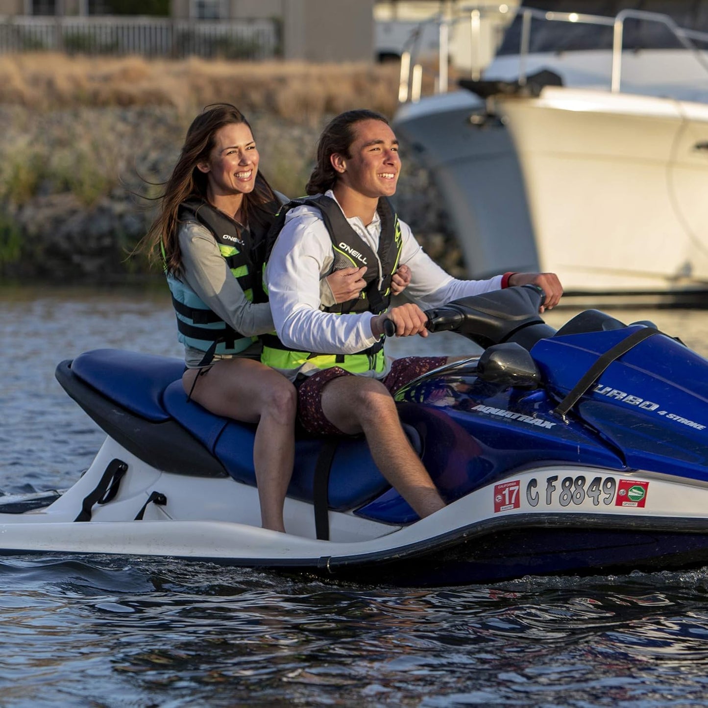 O’Neill Men’s SuperLite Life Vest - Lightweight USCG Approved Jacket for Boating & Water Sports