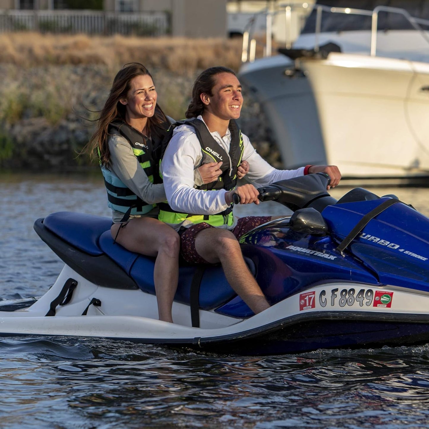 O’Neill Men’s SuperLite Life Vest - USCG Approved Lightweight Jacket for Boating & Water Sports