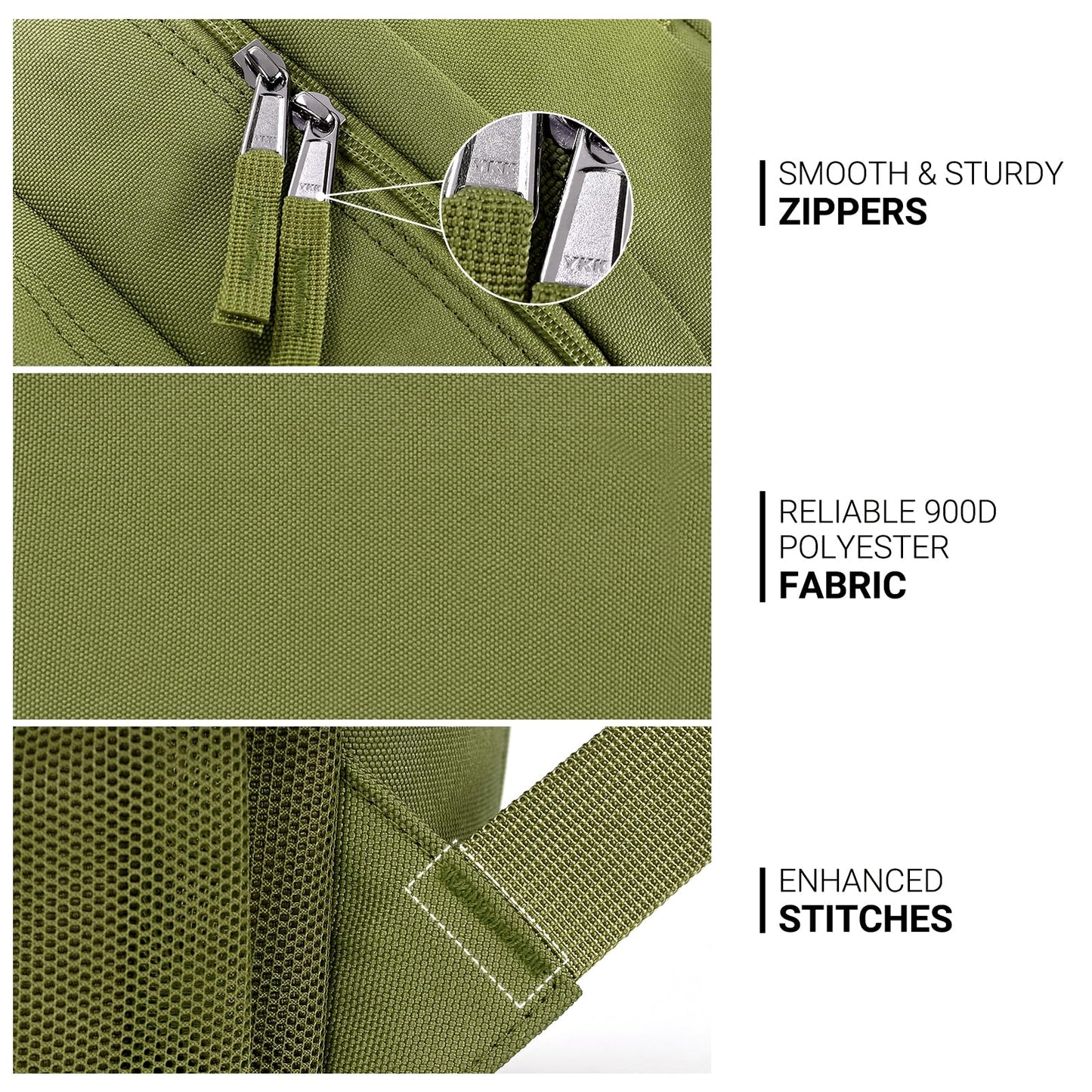 ZORFIN 26L Backpack for College, and Travel: Water Resistant Bookbag