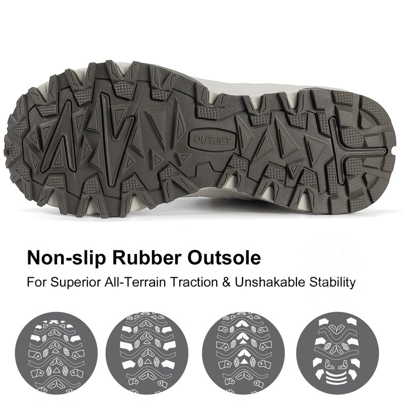 Women’s Waterproof Hiking Boots Lightweight Comfortable Trail Walking Outdoor Boots