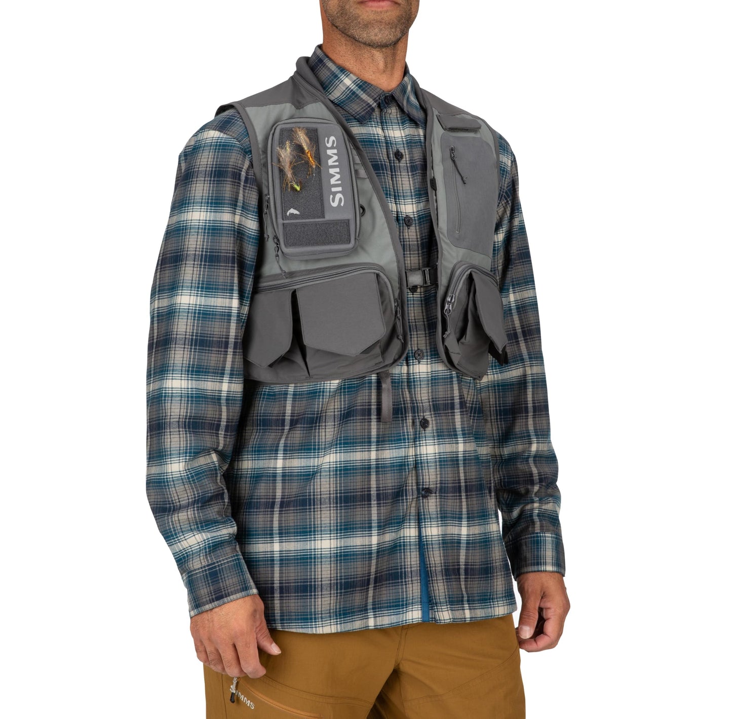 Simms Freestone Vest Pewter S