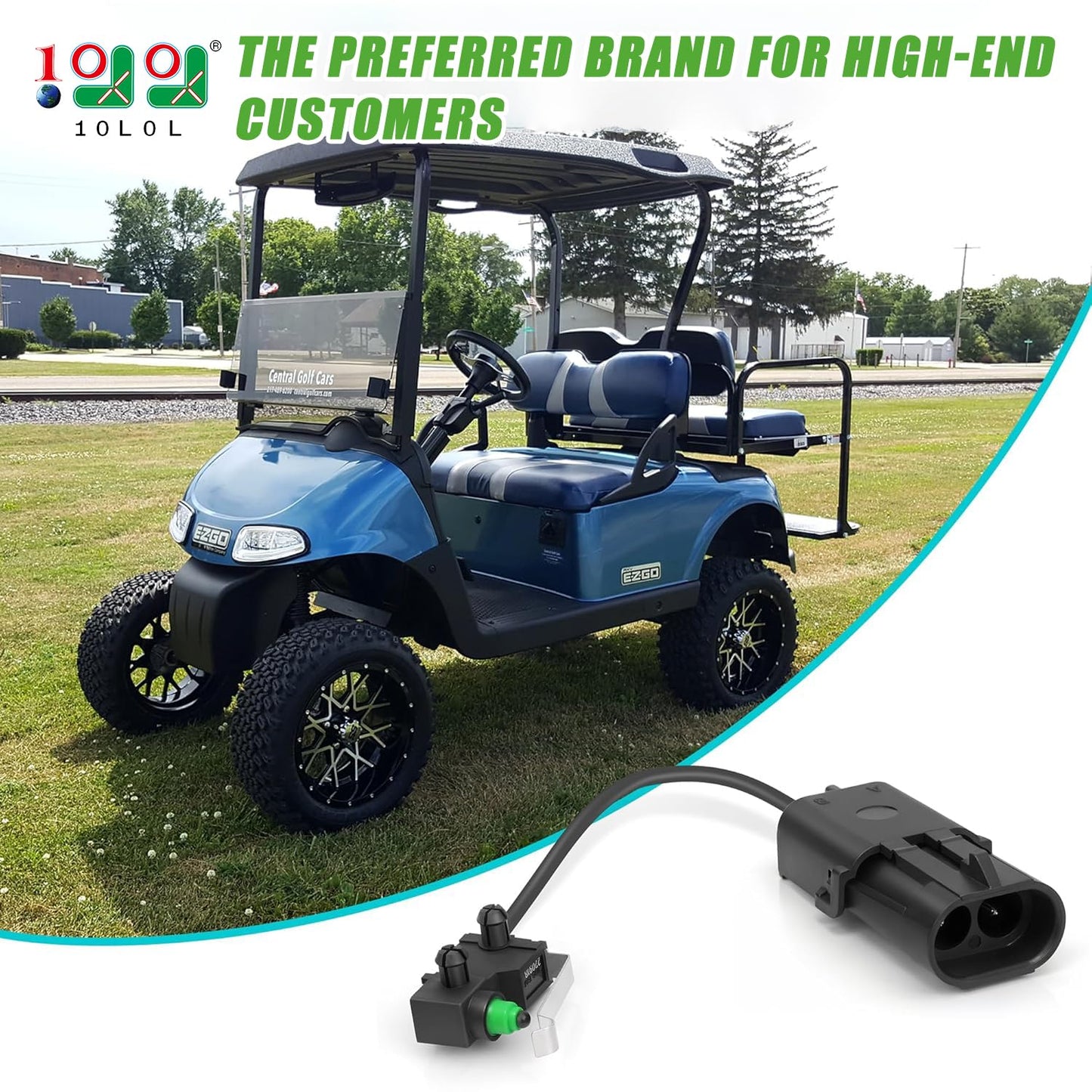 10L0L Golf Cart DCS Reverse Micro Switch Assembly for 1996-2002 EZGO DCS Electric Vehicles OEM# 73195-G01, CS25537, 73195G01, 6-154, 15843, N5537