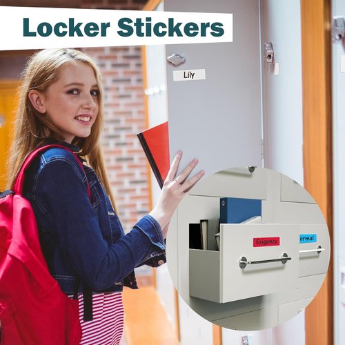 LLPT Magnetic Dry Erase Labels - 1" x 3" Blank Writable Stickers | 50 Pack for Easy Organization