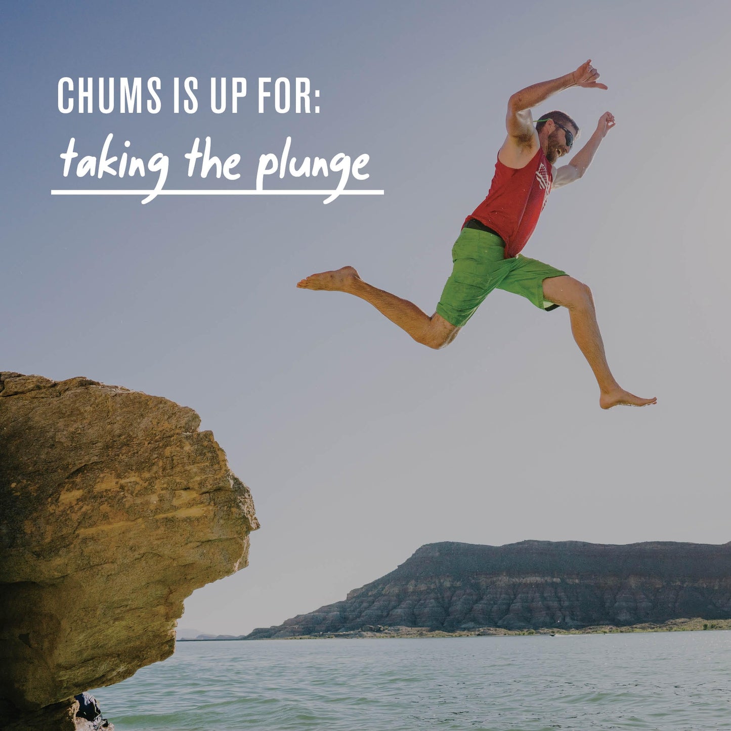 Chums Switchback Safety Eyewear Retainer - Lightweight & UV Resistant Silicone Sunglasses Strap for Men & Women - Turquoise/Seafoam