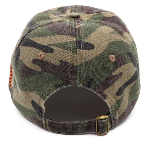 250 Anniversary USA Hat Adjustable Embroidered Eagles Hats 250th Anniversary Patriotic Washed Cap Camo