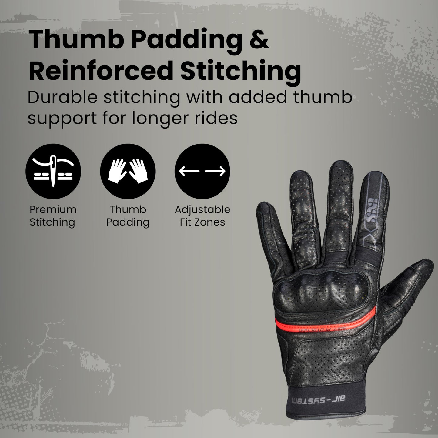 IXS Tactical Gloves for Men & Women – Motorcycle Gloves with Hard Knuckle Protection, Anti-Slip Palm for Airsoft, Hunting, Shooting, Paintball, Cycling, Outdoor Work, Biker Protector Glove - Small