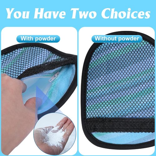 Codree Sand Wipe Off Mitts - 2 Pcs Stripe Sand Remover for Beach & Outdoor Activities