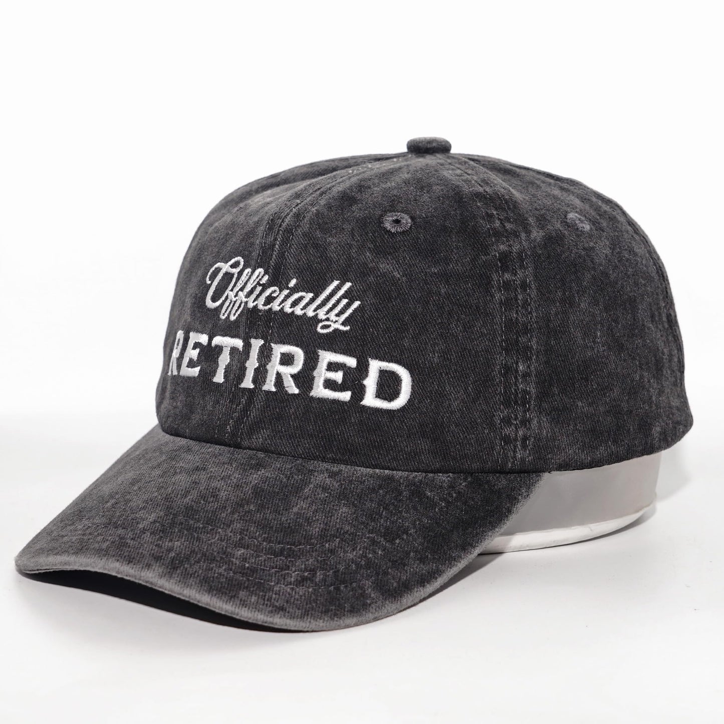 Giavuwn Officially Retired Hat for Men Women Ritirement Gift, Embroidered Not My Problem Anymore Baseball Cap