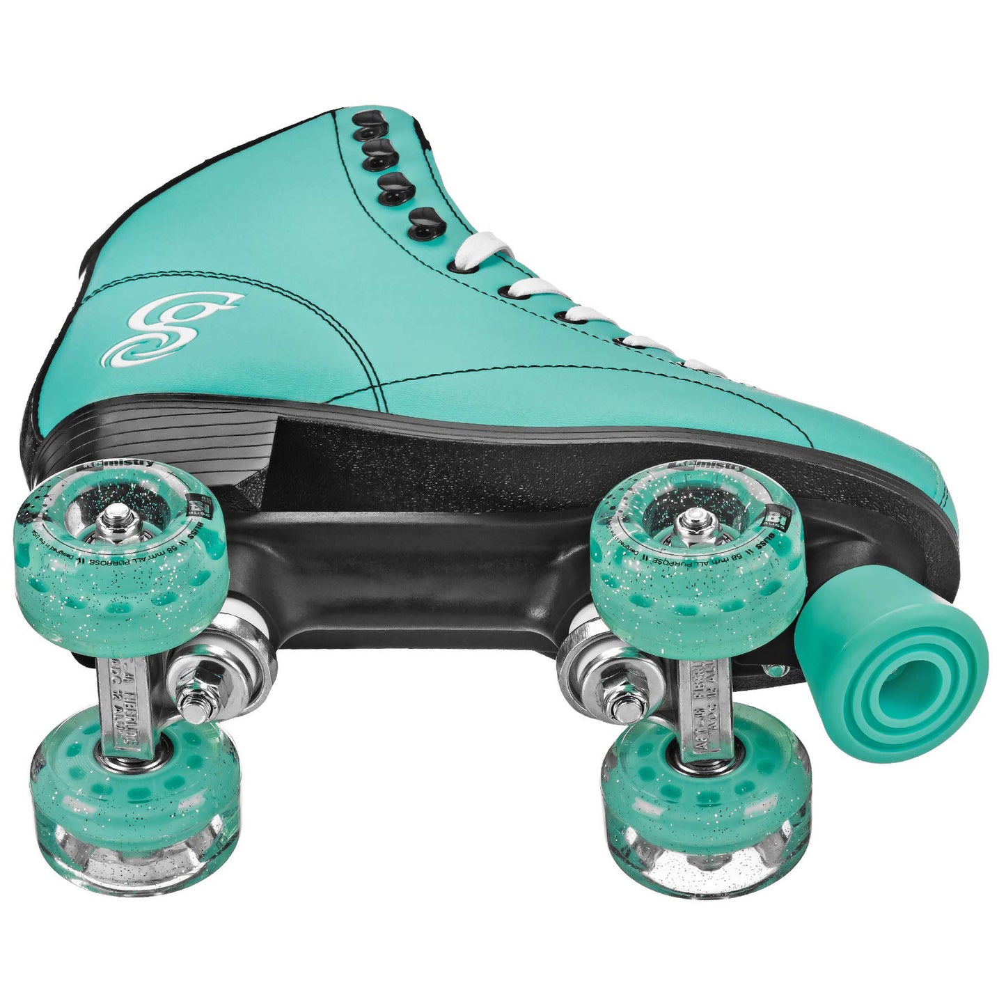 Roller Derby Candi GRL Sabina - Colorful Freestyle Roller Skates -Mint/Black Mint/Black Size 08