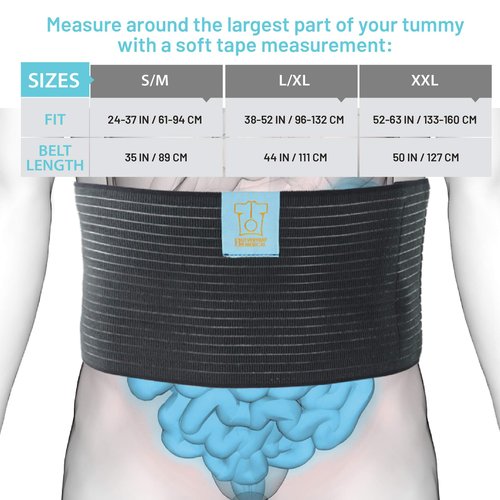 Everyday Medical Post Surgery Abdominal Binder For Men And Women - Medical Grade Stomach Compression Brace for Waist and Abdomen Surgeries such as Gastric Bypass, Liposuction, C-Section, Tummy Tuck