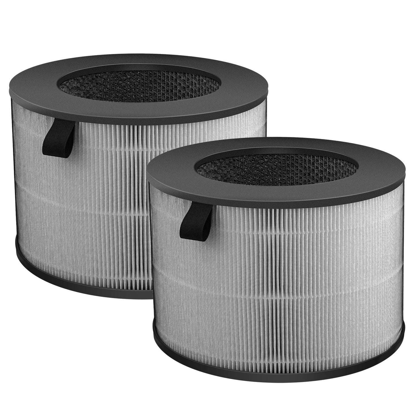 Breshair U9C True HEPA Replacement Filter Compatible with LG PuriCare AeroTower Fan U9CV2B / U9CS1C / U9CV1C Air Purifier, 3 Step Filtration- Deodorization + True HEPA + Pre Filter, 2 Pack