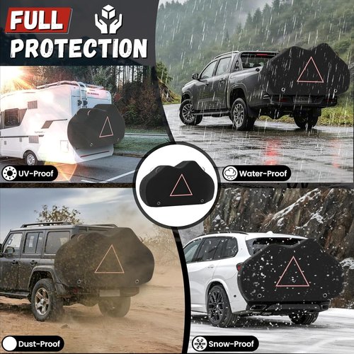 Heavy Duty Waterproof Bike Cover for 2 Bikes | 420D Outdoor Transport Protection