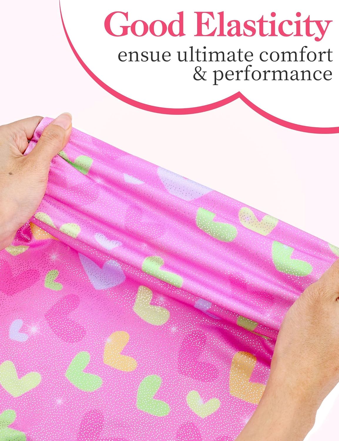 Skiennix Girls Gymnastics Leotards - Shiny Tumble Bodysuits & Dance Biketards | 2-Pack Activewear for Kids