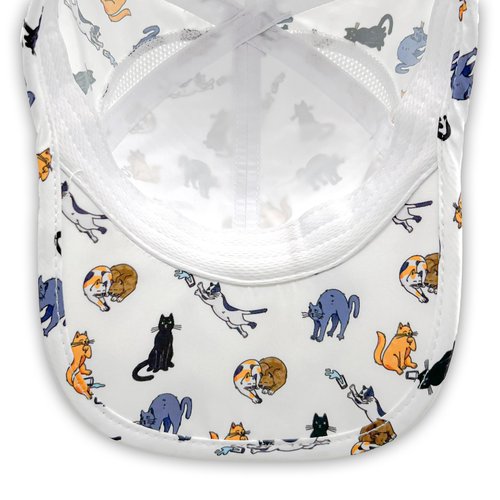 Sprints Race Day Performance Running Cap | The Lightweight, Quick Dry, Sport Hat, One Size, Unisex (Cats Since They Made Me)
