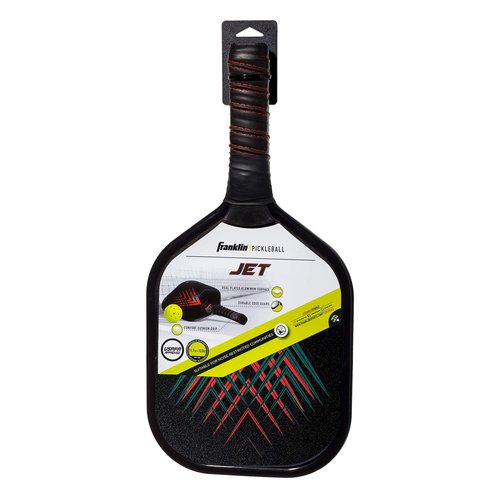 Franklin Sports Pickleball Paddle - Jet Aluminum Pickleball Paddle - USAPA Approved Paddle - Red, One Size