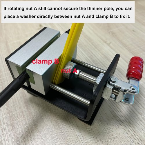 ArlinaL Golf Shaft Clamp, Golf Club Vise Clamp, Golf Grip Removal Tool, Golf Club Regripping Kit