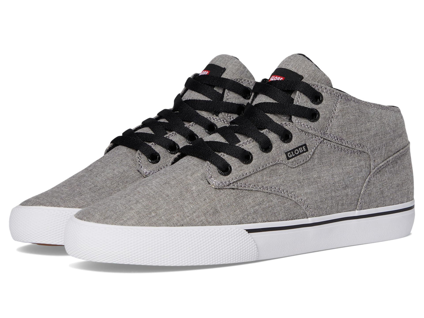 Globe Men's Motley Mid Grey Chambray 9 Medium