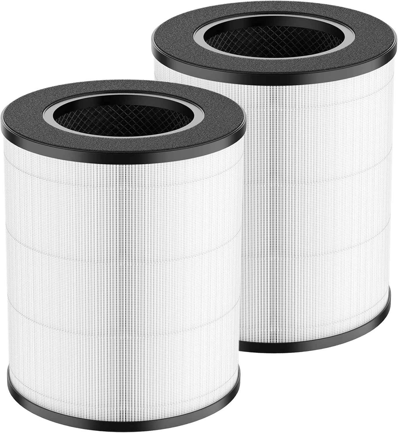 HoMedics TotalClean AP-T30 & AP-PET35 Replacement HEPA Filter - 2 Pack, 360° 5-Layer Filtration