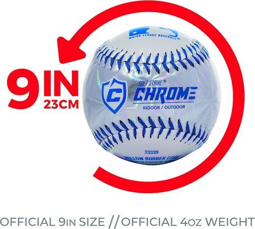 Franklin Sports Soft Strike Tee Balls - Durable Design for Safe Play | Perfect for Kids