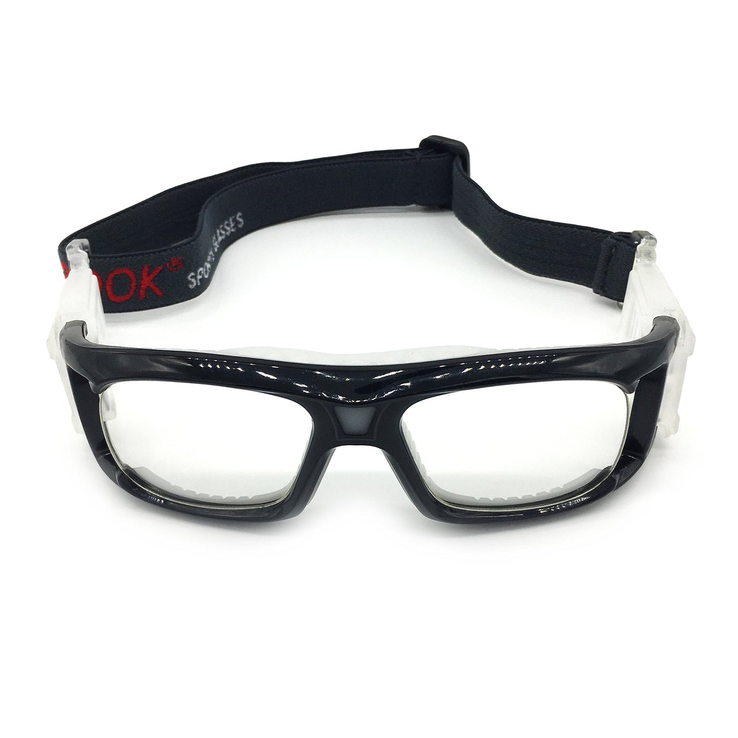 Silfrae Racquetball Goggles Sports Glasses Anti Fog&Scratch Resistant Protective Eyewear With Adjustable Strap for Basketball Football Hockey Volleyball Baseball (Black)