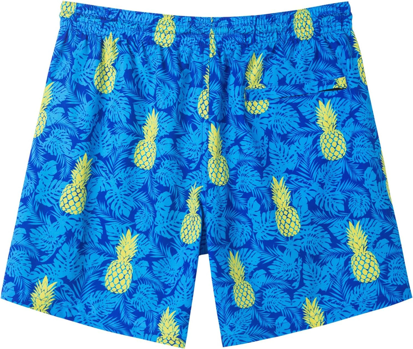 SURF CUZ Men's Swim Trunks - Quick-Dry 7" Swim Shorts with Compression Liner for Ultimate Comfort