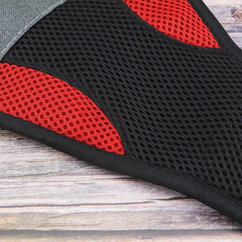 SING F LTD 1x Fabric Bike Training Sweat Guard Bike Sweat Net for Bike Frame Protection and Sweat-Free, Red