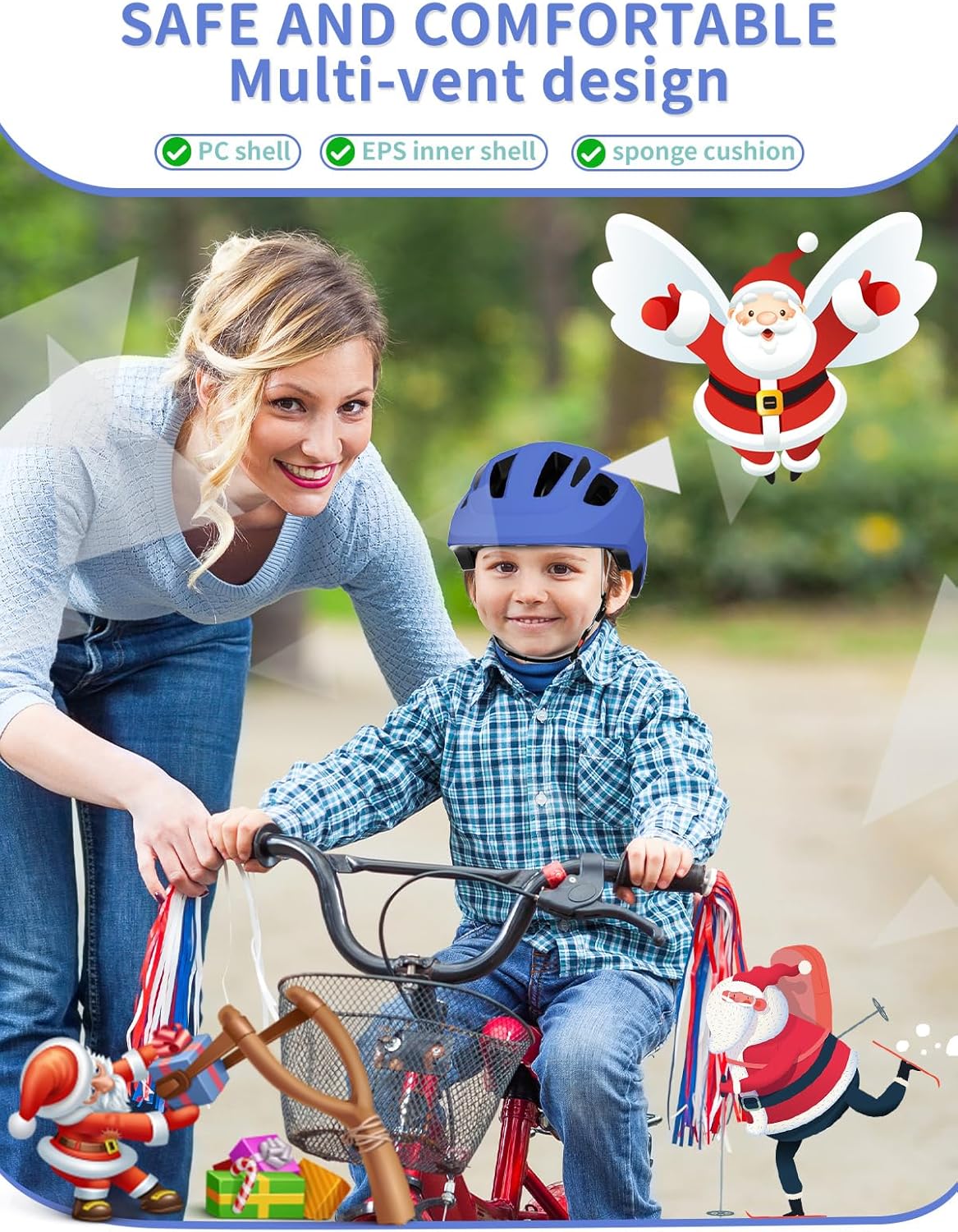 XJD Toddler Helmet - Adjustable Multi-Sport Bike & Skateboard Safety Gear for Ages 1+ | Lightweight Design