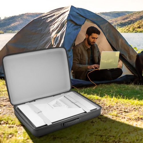 LUCMO Starlink Gen 3 Case Travel Portable Protective Carrying Case Organizer Bag, Easy to Carry for Outdoor Camping and RV Trips