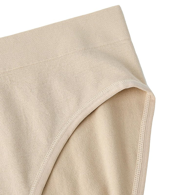 WANDER Women's High-Stretch Athletic Hipster Panties 3-Pack Moisture-Wicking Fabric with Pure Cotton Gusset for Sports & Daily Comfort （M-Nude）