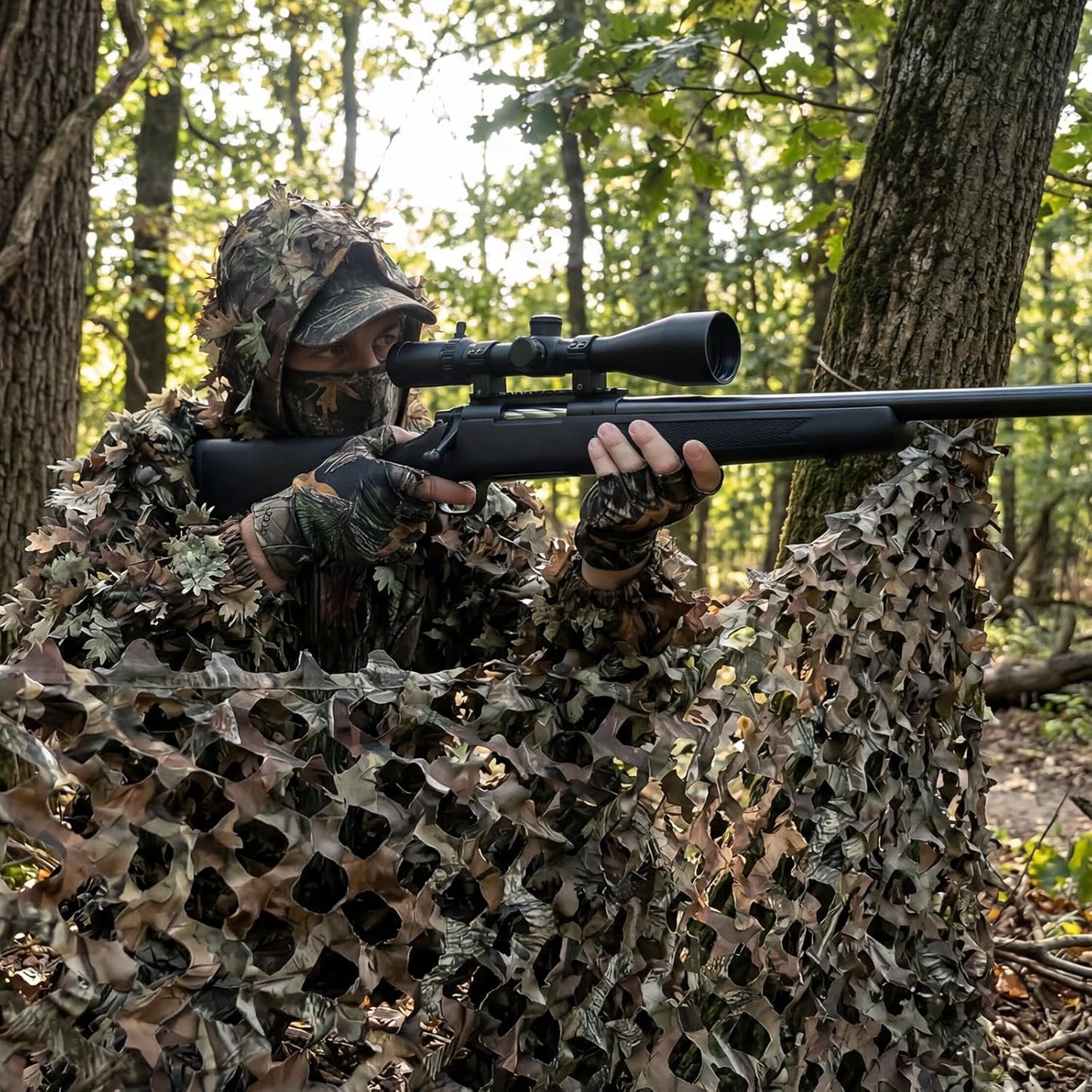 Sitong Camo Netting Roll - Durable Hunting & Military Decoration | Sunshade, 6ft x 50ft