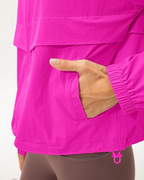 Locachy Women's Lightweight Zip-Up Athletic Jacket - Windproof Sun Protection for Outdoor Workouts